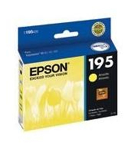 Cartucho De Tinta Epson 195 T195420-al Amarillo