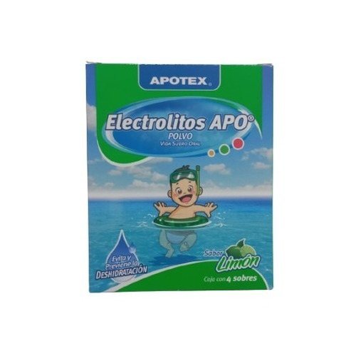 Electrolitos Orales Apotex Sabor Limón C/20 Sobres