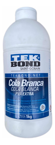 Colbon Pegamento Cola Blanca 1kg Madera Tejidos Corcho Papel