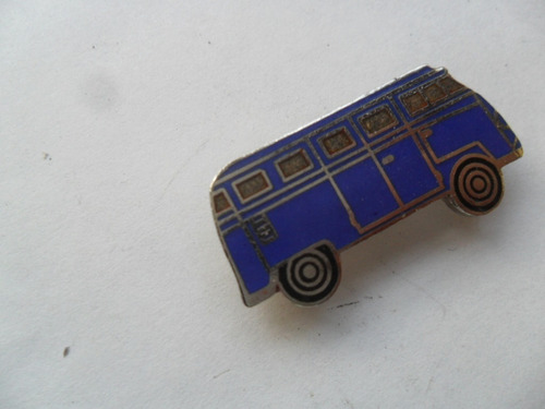 Pin Esmaltado Vw Kombi Antiguo Escarabajo Publicitario 