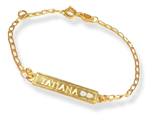 Pulserita De Identidad Con El Nombre Tatiana