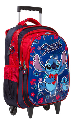 Mochila Escolar Toys 2u Estampa, Reforçada,black Friday,aula Cor Azul-marinho  Design Stitch 25l