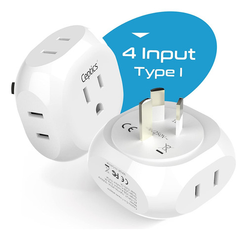 Ceptics Australia, Nueva Zelanda, China Adaptador De Ench...
