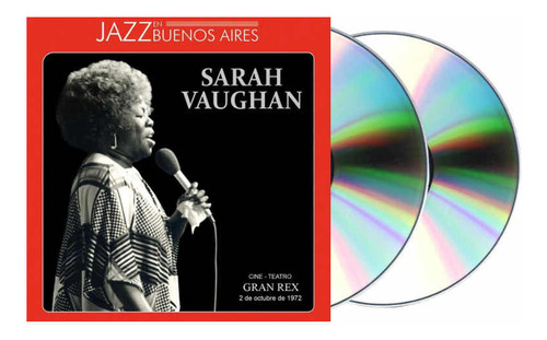 Sara Vaughan En Buenos Aires Cd Doble Nuevo Sellado