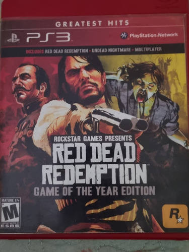 Red Dead Redemption  Ps3 Fisico (Reacondicionado)
