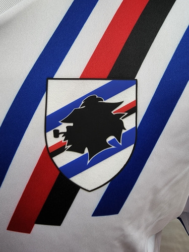 Camiseta Sampdoria De Itialia 2021-22 Recambio Macron