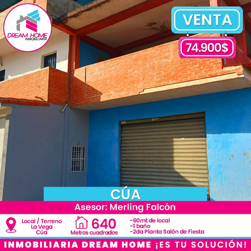 Local - Terreno En Venta  La Vega - Cúa