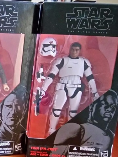 Star Wars Black  Series Finn, Poe, Capitan Clone