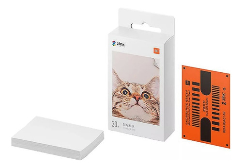 Xiaomi Papel Fotográfico (20 Hojas) Portable Photo Printer