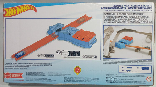 Hot Wheels Booster Pack Acelerador Conjunto Track Builder