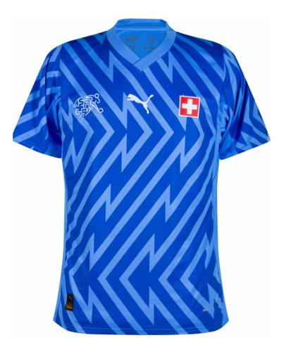 Jersey Puma Suiza Portero Eurocopa 2024 Tercera Original