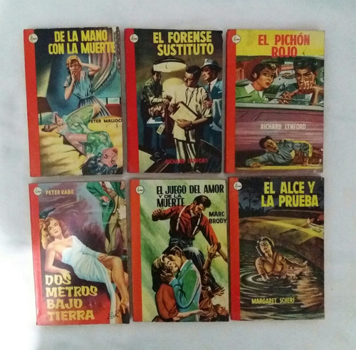 Novelas Misterio Policial Novela Negra 1959 Vintage Oferta