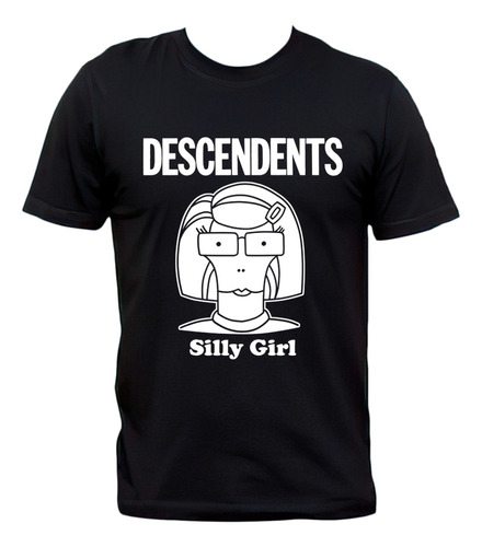 Remera Descendents Silly Girl Punk Rock Algodón Premium