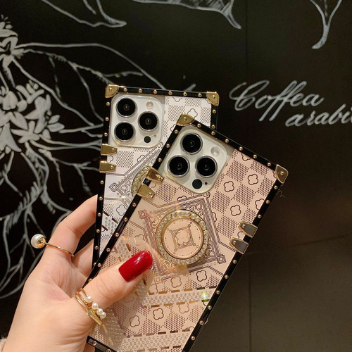 Funda Para iPhone Carcasa Celular Anticaida Case Con Anillo