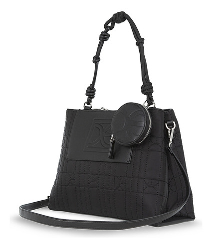 Bolsa Satchel Cloe Kaksani Grande Color Negro