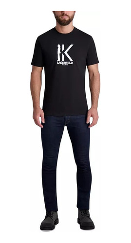 Camiseta Karl Lagerfeld Hombre Originla Talla Xl