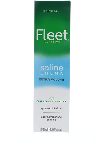 Fleet Enema Salino Pack De 2 Botellas Desechables 230ml