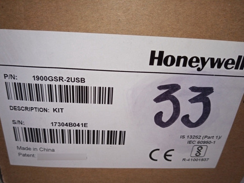 Lector De Código De Barras Honeywell Xenon 1900 Gsr Usb 2d N