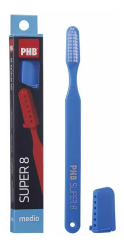 Pack 02 Cepillo Dental Phb Super 8 Medio