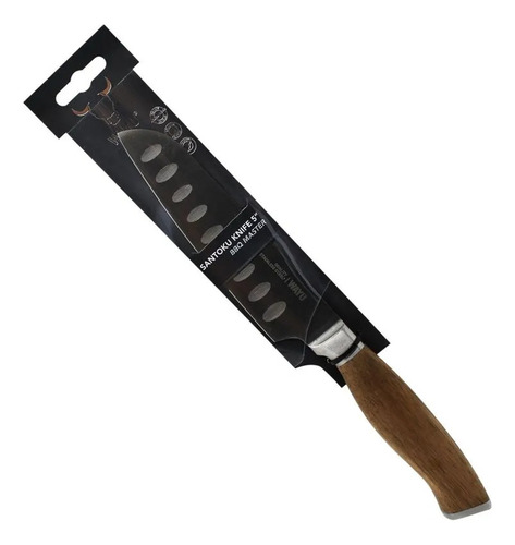 Cuchillo Santoku 14 Cm Wayu Con Revestimiento Antiadherente
