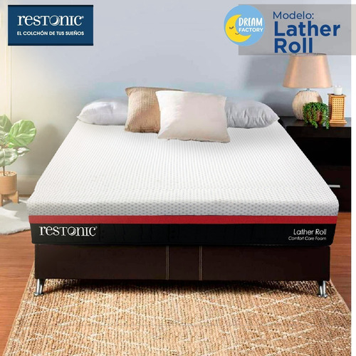 Imagen 4 de 10 de Restonic Colchón Queen Size Confort Con Memory Foam