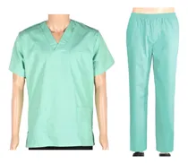 Comprar Conjunto Médico Enfermero Casaca Y Pantalón Verde