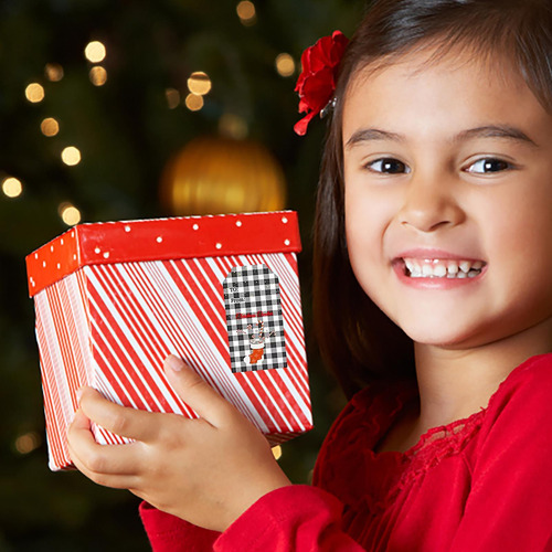 Etiquetas De Navidad 300 Etiquetas De Nombre De Navidad Roll