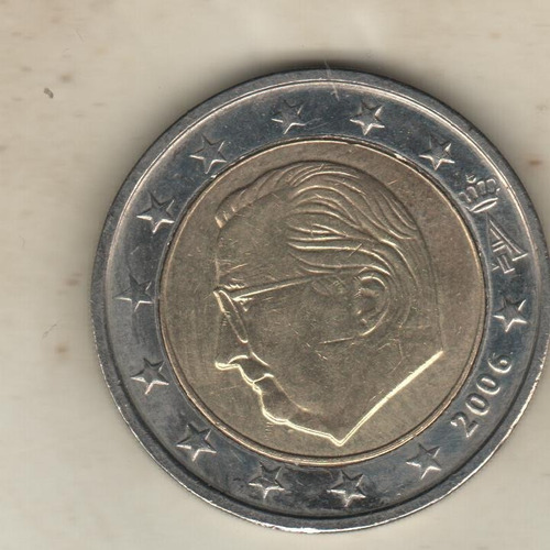 Bélgica Moneda Bimetálica De 2 Euros Año 2006 Km 231 - Exc.+