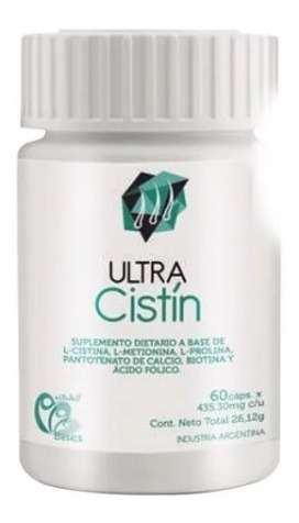 Ultra Cistin Comprimidos X 60 Fortalecimiento Capilar