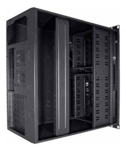 Gabinete K-mex Rack Cr-s350 - Preto