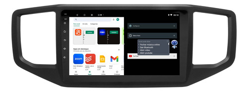 Multimidia Amarok 17/22 Android 14 9p 2gb Voz Carplay 2cam