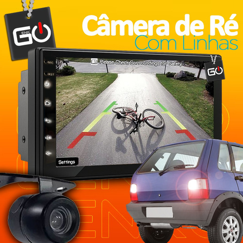 Multimidia Android 7polegadas Gm Agile 2011-16 Kit Completo
