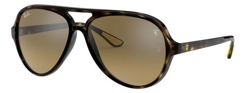 Ray-ban Rb4125m F609/3k Cats 5000 Scuderia Ferrari Café Ray-ban Ray-ban Ray-ban Ray-ban Ray-ban (Usado)