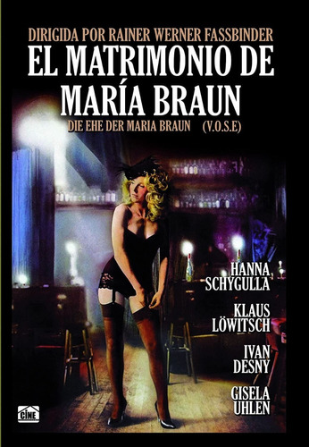 Dvd El Matrimonio De Maria Braun / De Rainer W. Fassbinder