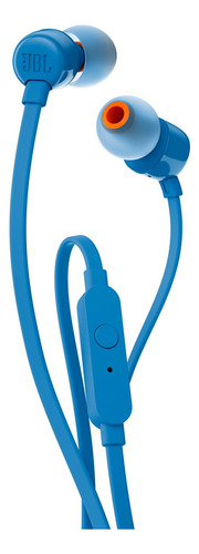 Auricular In Ear Jbl T110 Manos Libres Azul 