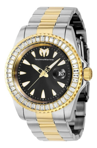 Reloj Technomarine Tm-222070 Gold, Steel Hombre