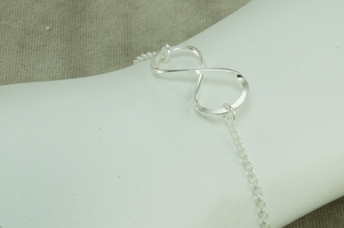 Pulseira Infinito (pul00002) Prata 925