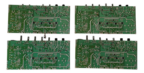04 Placas Do Pre Amplificação De Caixa De 8 Pol Com Defeito (Usado)