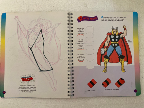 Libro Draw The Marvel Comics Super Heroes Klutz Ya Usado En (Usado)