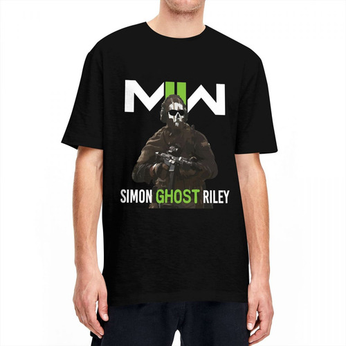 Playera De Call Of Duty Simon Riley Mw2 Para Hombre, De ALG