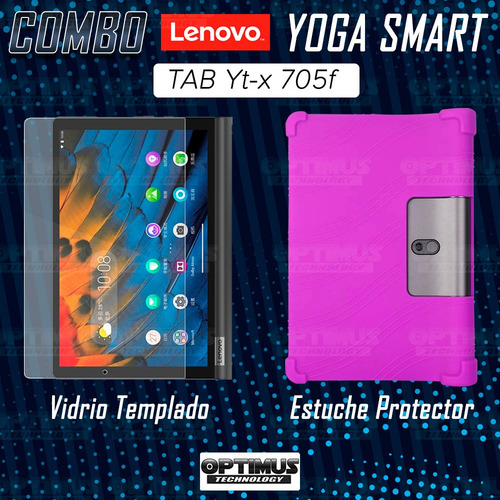 Vidrio Y Forro Tablet Lenovo Yoga Smart Tab Yt-x 705f Antigo