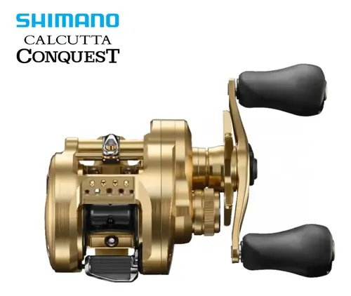 Carretilha Shimano Calcutta Conquest 201 Xg Manivela Esquerd