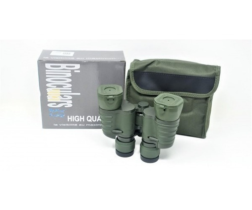 Binoculares Antireflex 50x50mm Tapa Y Colgador Ch17-3544-6 Color Verde