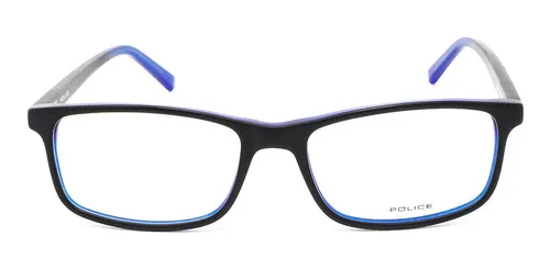 Lentes Oft lmico Police Hombre Armaz n Negro Azul Juvenil Cuotas