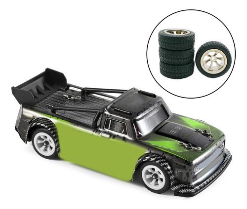 Pack De 2 Con 4x Crawler&wheel Tires 1.18 Para Wltoys 1:28