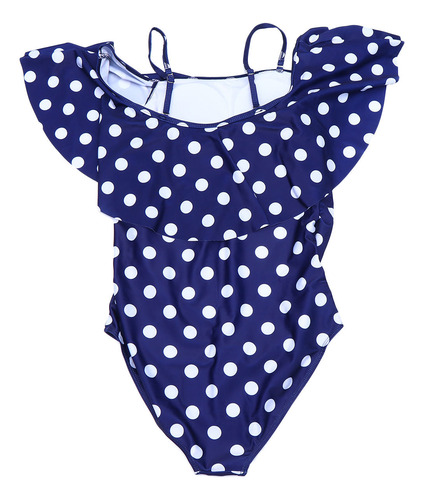 Traje De Baño De Verano Cómodo Con Estampado De Puntos A La