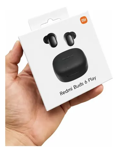 Fone De Ouvido Sem Fio Xiaomi Redmi Buds 6 Play Preto