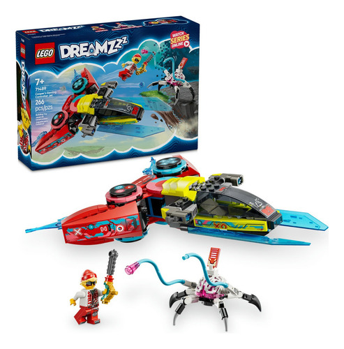 LEGO® DREAMZzz™ Control Jet de Cooper 71489; Juguete para niños y niñas; incluye una minifigura y una figura de una araña