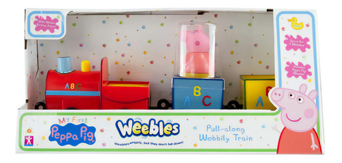 Trem Do Vovô Pig Com Peppa Weebles - Peppa Pig