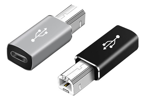 Shanfeilu Usb C Hembra Impresora Macho Adaptador Conversion